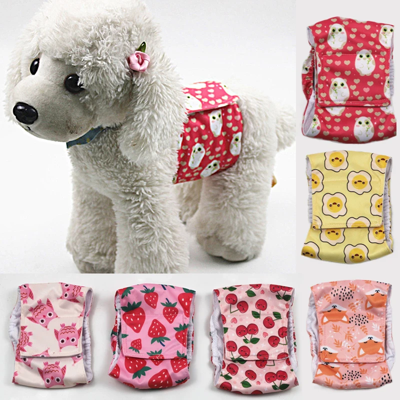 Washable Male Dog Physiological Pants Reusable Sanitary Underwear Belly Wrap Band Cotton Diaper For Large Small Medium Dog