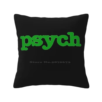 사이크 재미있는 사각 베갯잇, 스판서 버튼 거스터, 사이크 줄리엣 라시터 헨리 형사, 재미있는 미국 TV 쇼, 귀여운 장식