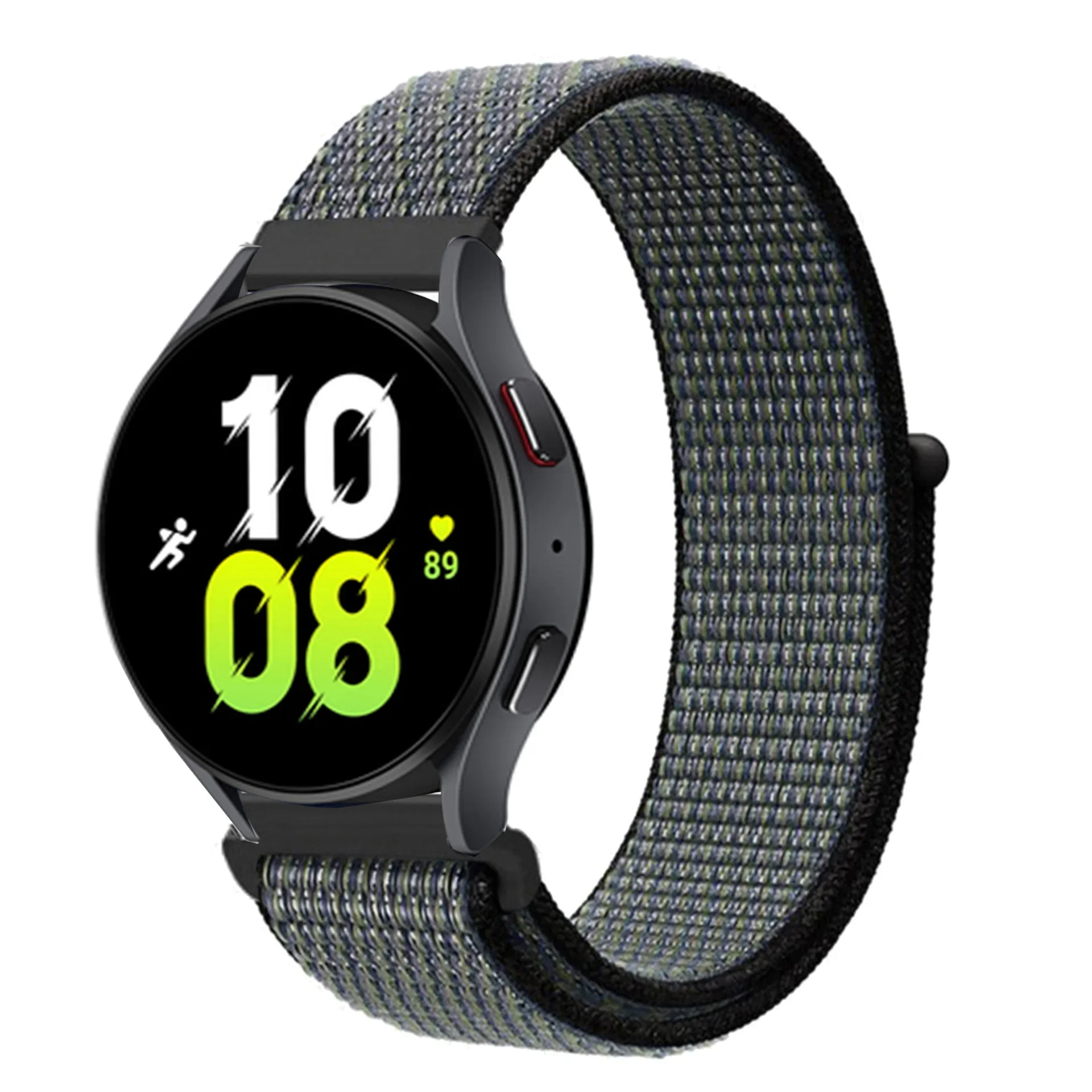 Enhanced Nylon Watch Strap - Universal Fit, 20/22mm Adjustable Wristband