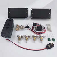 HH noir Active Pickup 81 85 guitare électrique Humbucker Pickups ensemble Pots à arbre court et câblage Accessoires de guitare 1