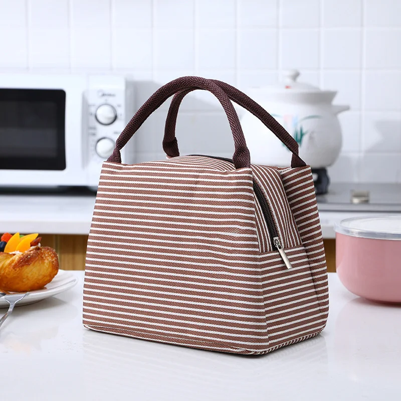 

Lunch box handbag for work carrying bento bag women large capacity bento box carrying lunch bag fashionable and insulated bag