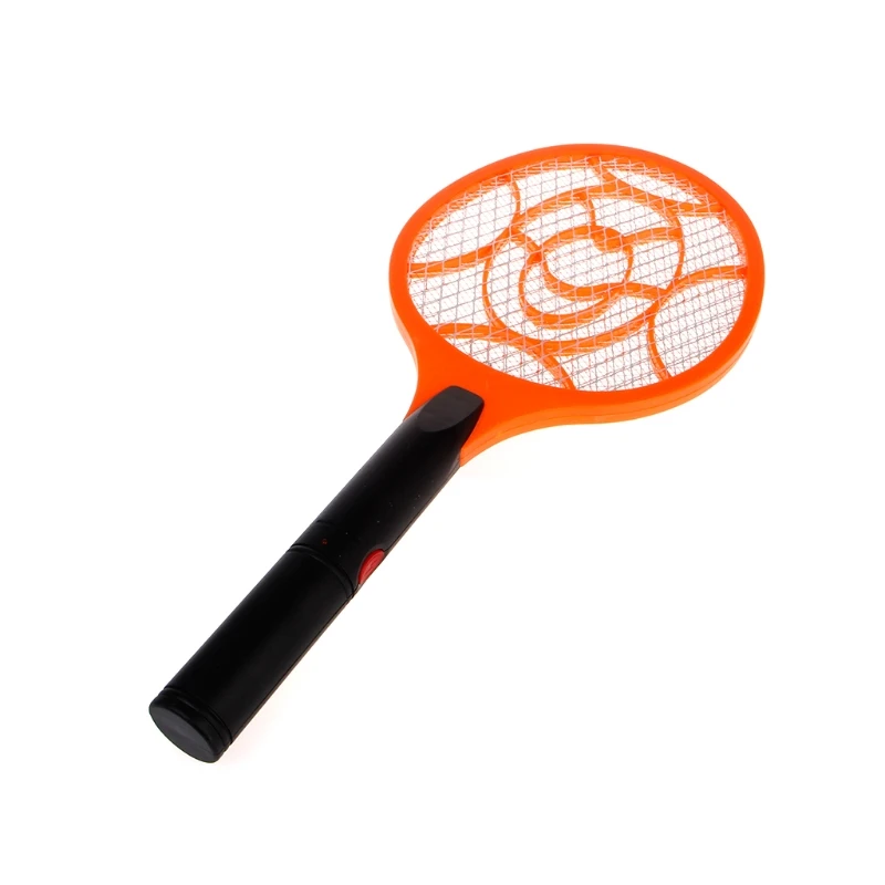 3 Strati Net Dry Cell Hand Racket Electric Swatter Home Zapper Mosquito Killer