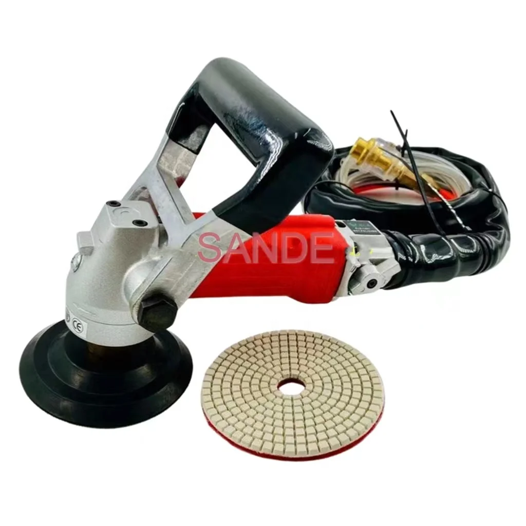 

SANDE Tools Sale Air Sander Air Pneumatic Polisher Air Wet Polisher for Marble Granite Stone Concrete Water Sander