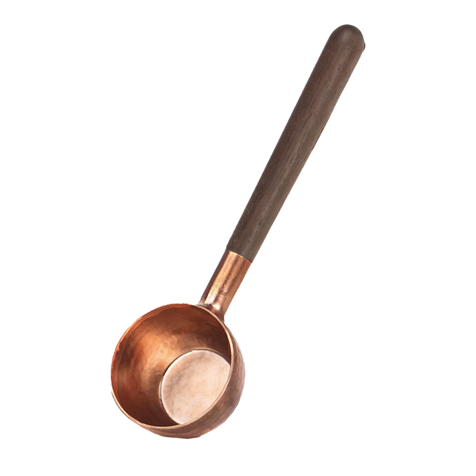 

Rose Gold Tool Walnut Handle Coffee Beans Capacity Ml Measuring Spoon Multi Purpose Precise Mixing Rust Resistant