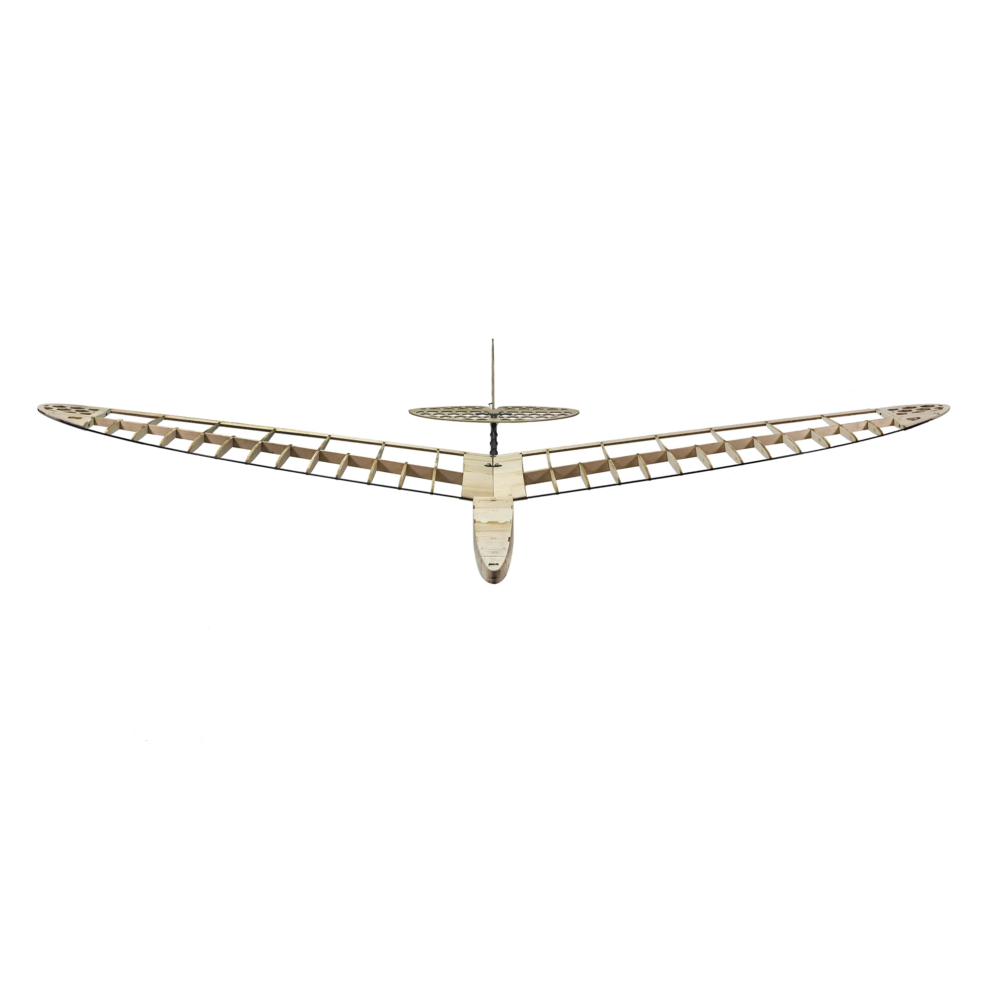 Détail du cockpit du planeur RC 2.4GHz 3CH avec gyroscope, adapté à la voltige et aux débutants