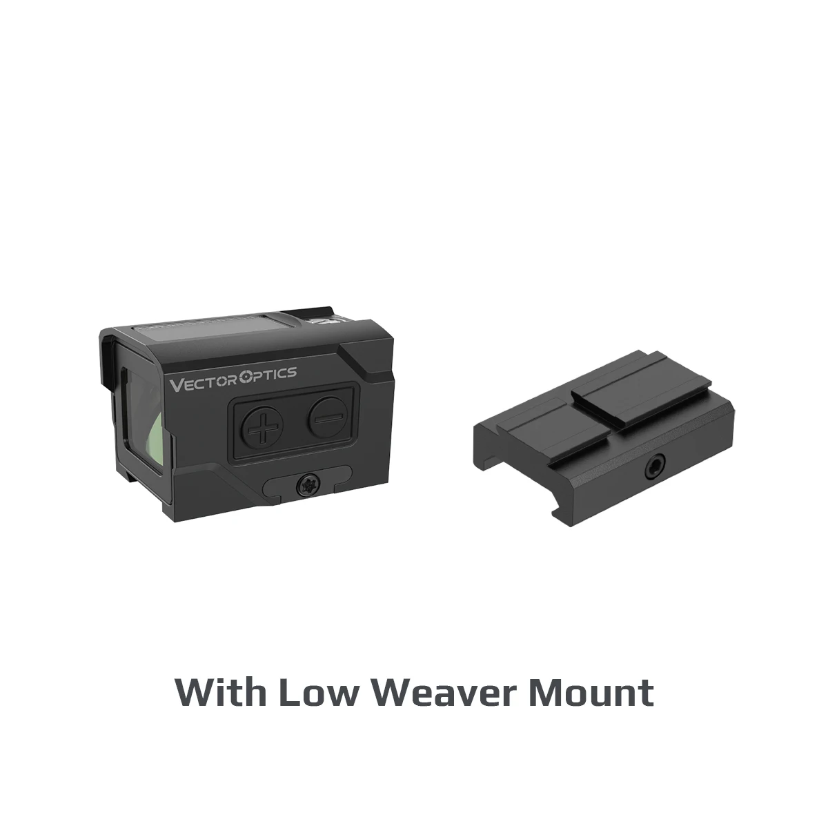 Vector Optics Frenzy Plus 1x18x20 Enclosed Sight Solar Power Red