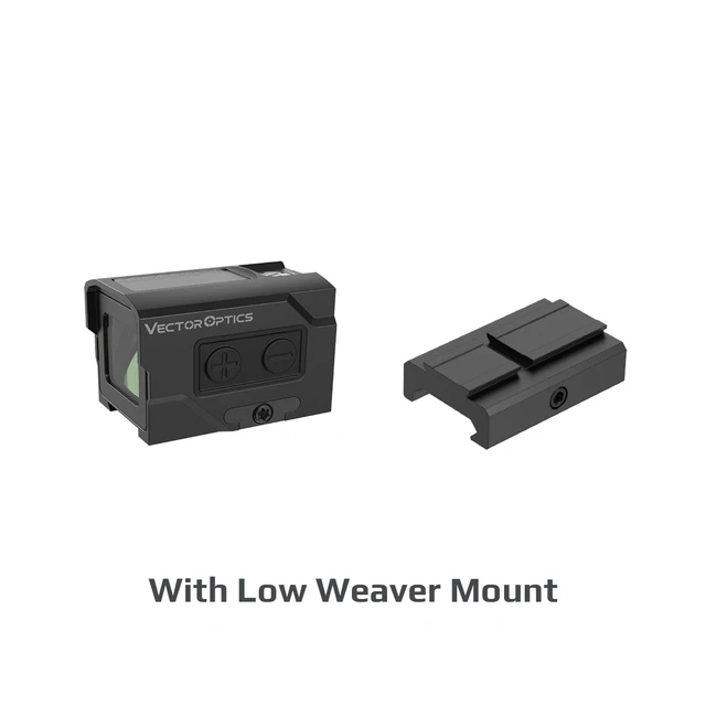 Vector Optics Frenzy Plus 1x18x20 Enclosed Sight Solar Power Red