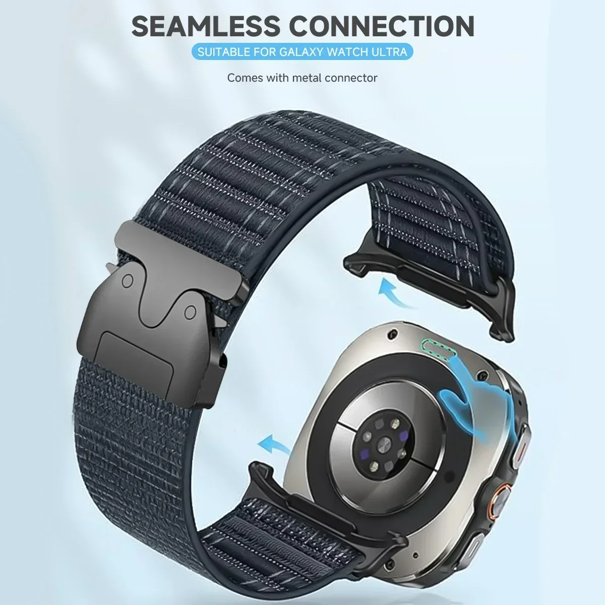 Nylon Sports Loop Adjustable Bracelet Wristband