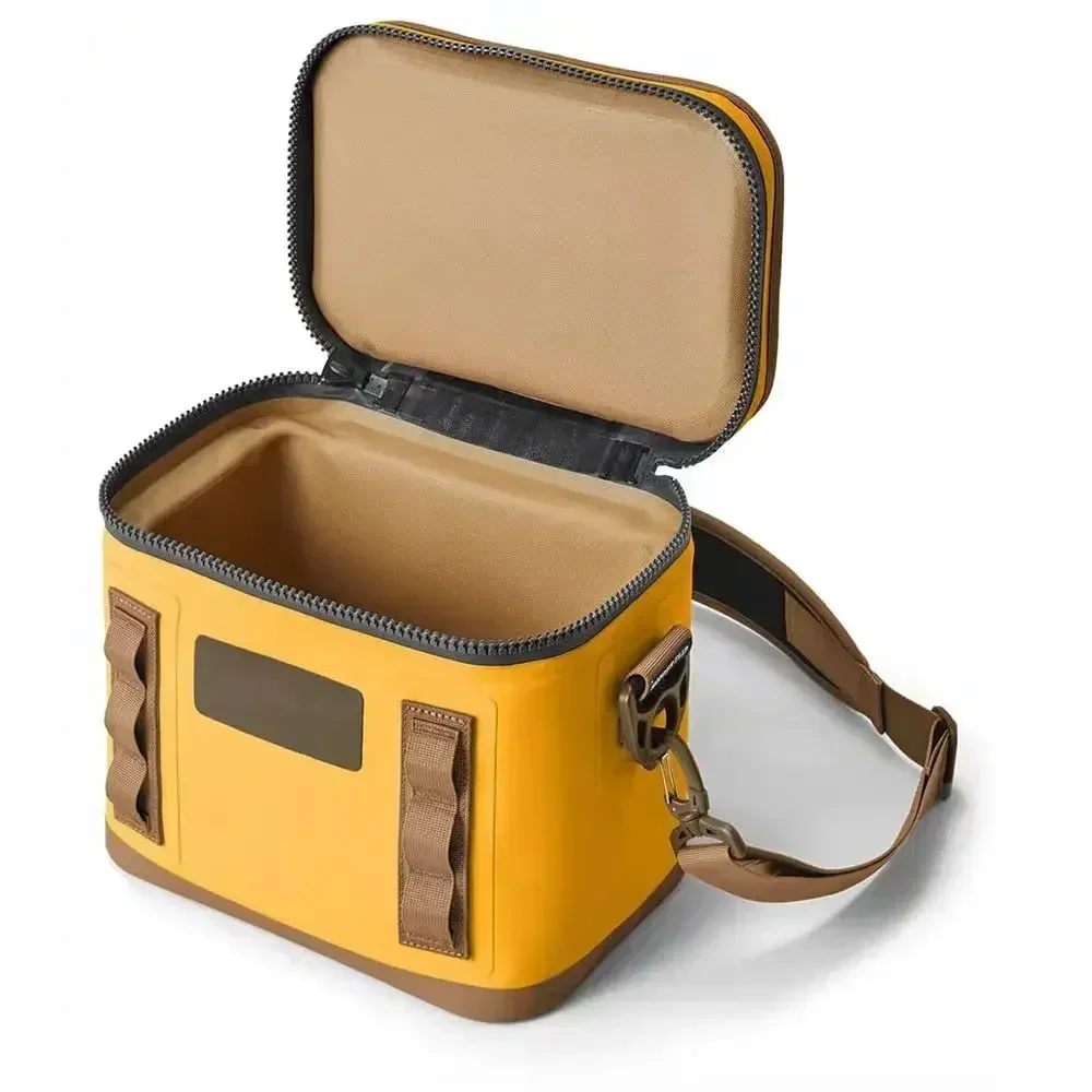 High quality popular design TPU ice cooler bag ODM waterproof insulated soft cooler for fishing camping 20L