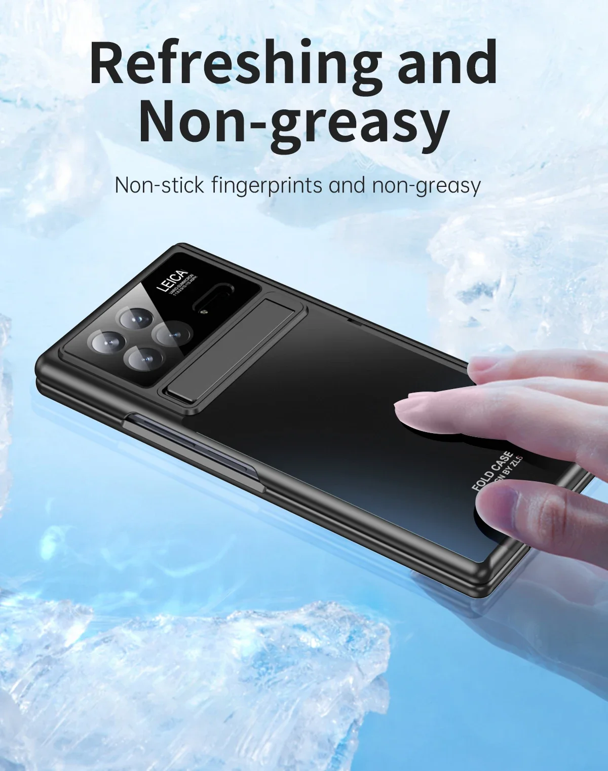 For Xiaomi MIX Fold 3 5G Case 360° Full Screen Protector Cover Hinge Plating Matte Mechanical Case For Xiaomi MIX Fold 3 5G_voghion.com