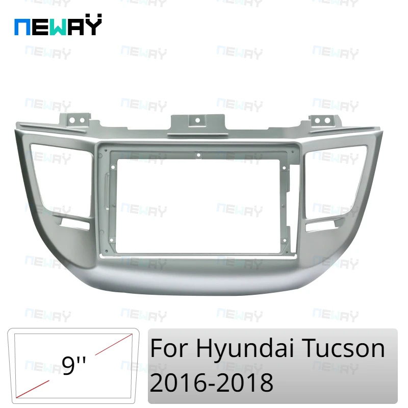 

Комплект для установки автомобильной стереосистемы для Hyundai Tucson 2016-2018 панель Автомобильная рама радио адаптер крышка
