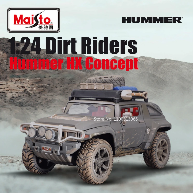 

Maisto 1:24 Hummer HX Concept Car toy Model Alloy Diecast Off-Road Vehicles High Simulation Car Model for Collection Kids Gifts