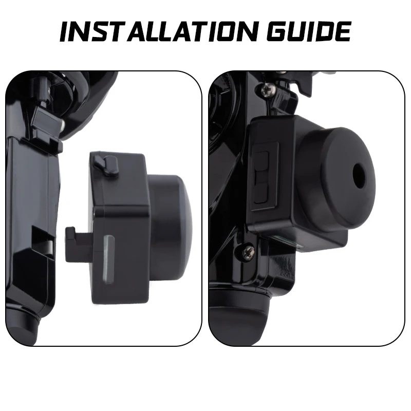 DEUKIO Spinnrolle mit Bremsfunktion und Alarm, 5+1BB, 4.8:1 Übersetzungsverhältnis, 8kg Bremskraft für Karpfenangeln, CNC-Griff – Detail 5