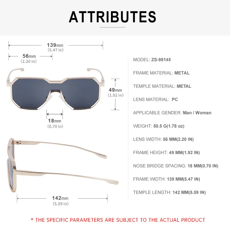 Gothic Steampunk One-Piece Sunglasses Men 2023 Luxury Brand Design Punk Sun Glasses For Male Metal Frame Square Sunglass Eyewear