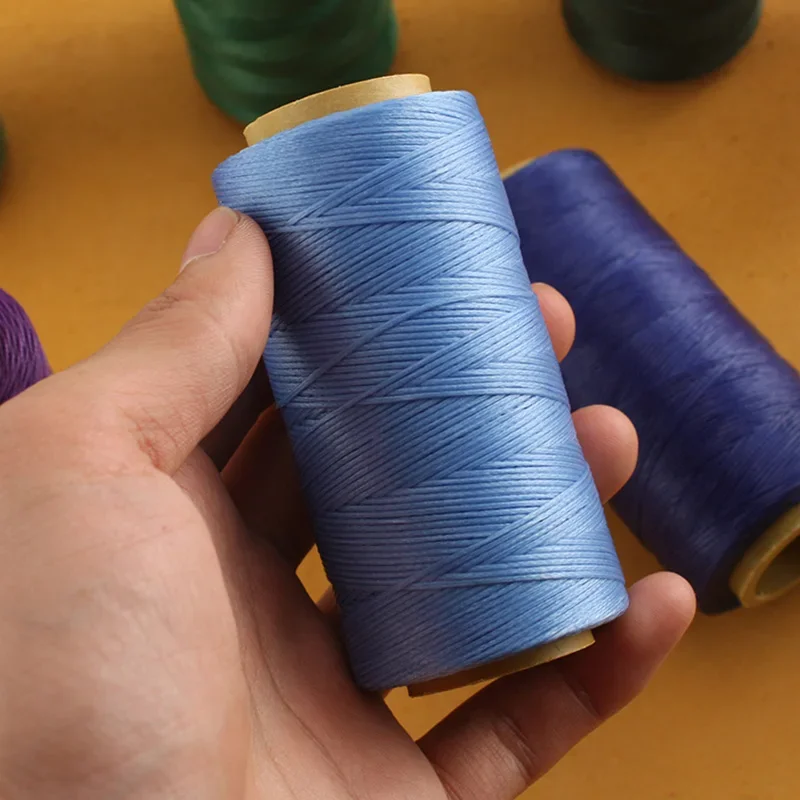 Premium Leather Waxed Thread for Crafting, Bookbinding, and Jewelry Making