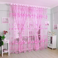 1Pc Modern Tulip Window Screen Living Room Bedroom Door Kitchen Drape Curtain Home Decoration Supplies 5