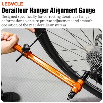 LEBYCLE Derailleur Hanger Alignment Tool for Bikes 1