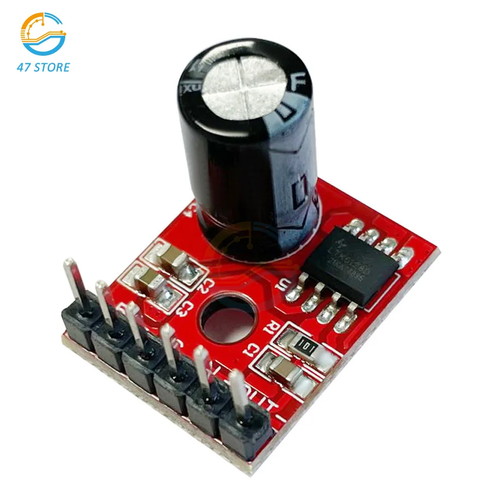 

DC2.5-5.5V LTK5128 Mini Class AB Module Digital Amplifier Board 5W Mono Audio Power Low Distortion Amplifier Board Module