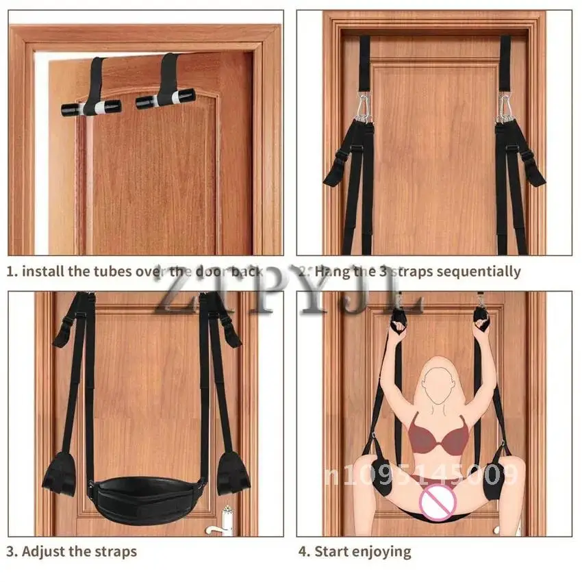 Couple Toys Swing Leather Plush Ladies Sex Swing Adult Door Sling For Chair 18+ Cushion Hanging Toys Sex Sexshop Furniture Love