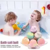 1PCS Bubble Small Bath Bombs Body Stress Relief Exfoliating Ball Shower Salt Bath Fragrances Ball Aromatherapy Moisturizing R5T5 1
