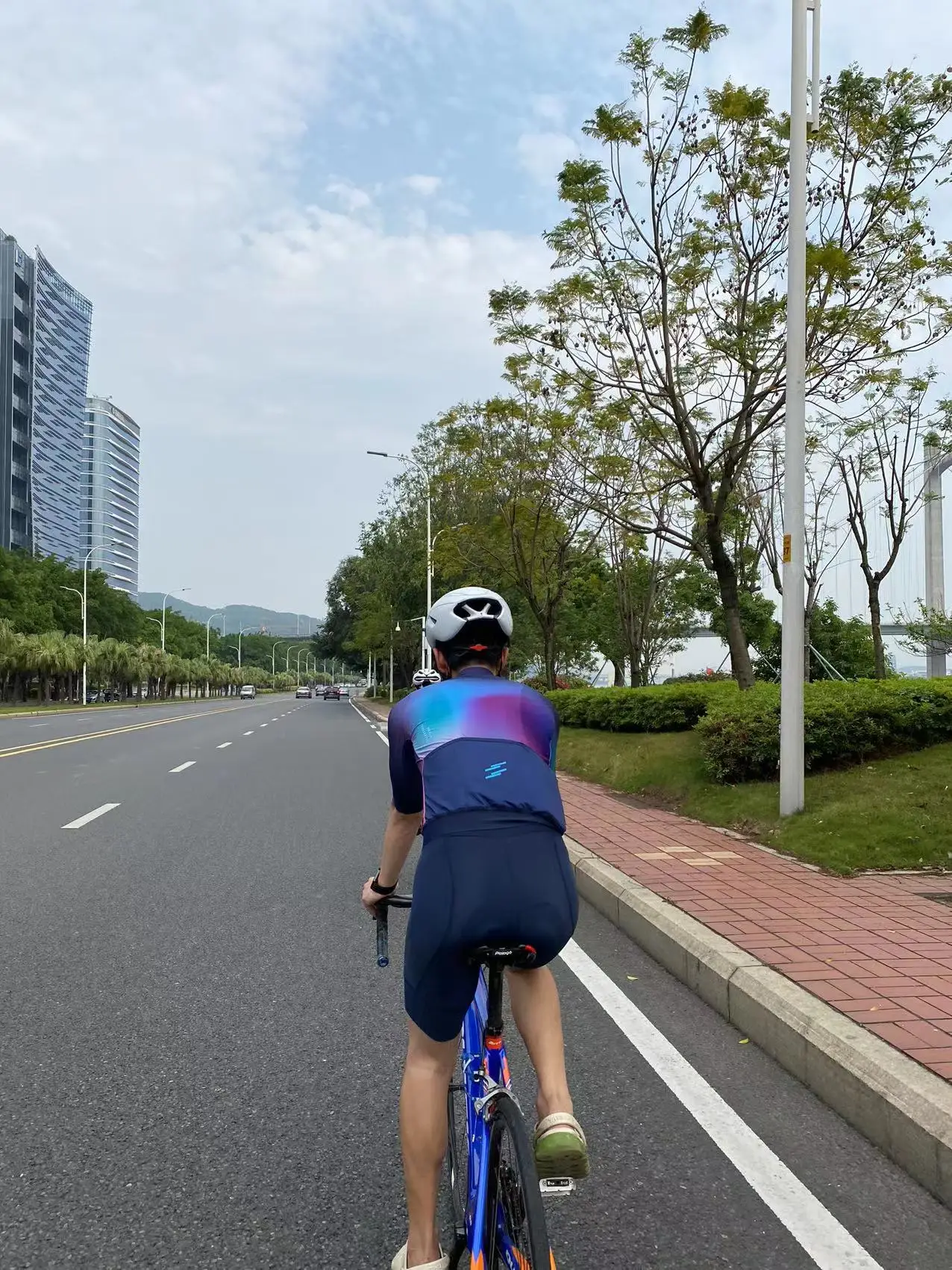 SPEXCEL 2022 Aero Race Fit Colourburn vision 2.0 Short Sleeve Cycling Jersey Lightweight fabric for Man And Women Purple 5