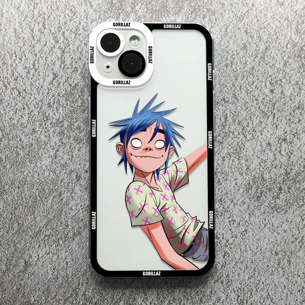 La Custodia Alla Moda Gorillaz È Disponibile Per Samsung S 20 21 22 23 Plus S 22 23 Custodia Trasparente Ultra S21Fe