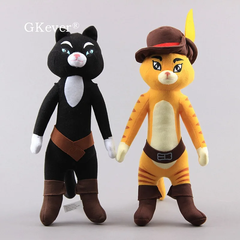 thumbnail image 1 of Botas Kitty Softpaws Puss Divertido Gato Juguetes de Peluche de Halloween Muñeco de Peluche Regalo 34-36 cm, 1 of 5
