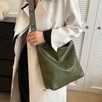 Wide Geometric Strap Shoulder Bag Large Capacity Crossbody Bags For Women,Retro Pu Leather Women’s Bag For Shopping Travel