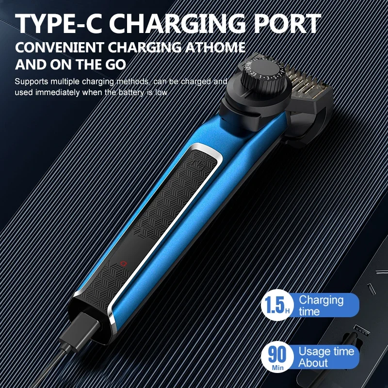 Xiaomi Youpin 982 Men Beard Trimmer Set Hair Trimmer Skin Safe Trimmer 5 IN 1 Grooming Kit Rechargeable Suit for Men 4