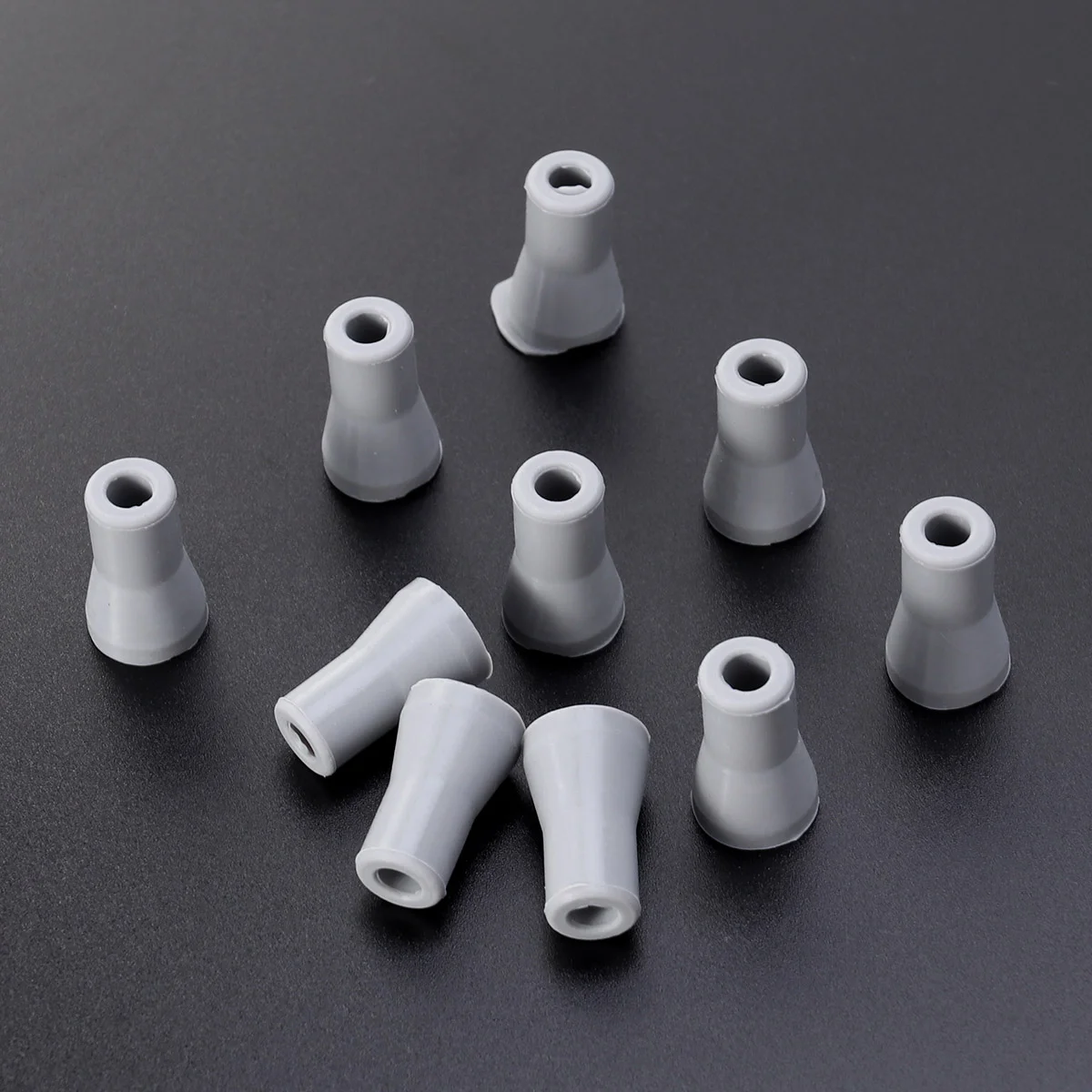 

10pcs/set Dental Suction Tube Adaptor Saliva Swivel Ejector Convertor for Dentist Surgical Suction Tips (Grey)