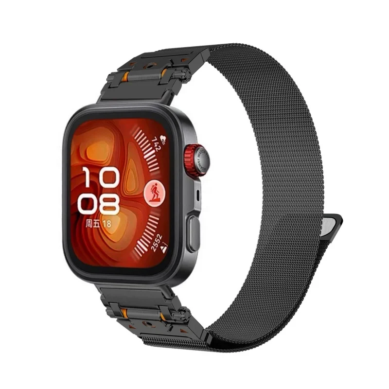 Magnetic Milanese Metal Watch Strap - Smartwatch Accessory