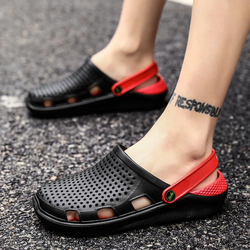 

Sandals Summer Male Women Breathable Casual Slippers Comfortable Beach Sneakers Non-slip Light High Quality Garden Bathroom Shoe