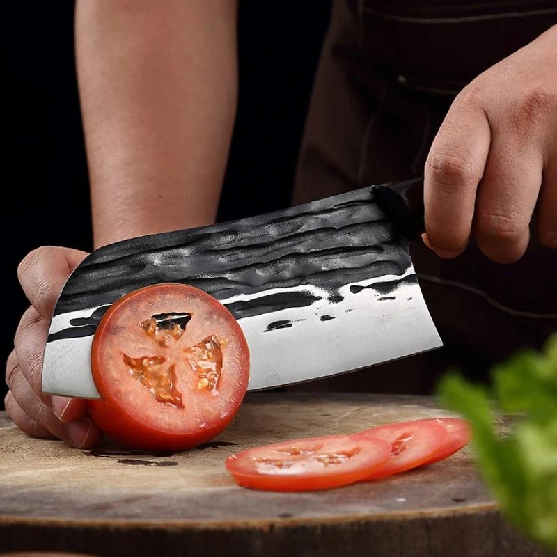 8" Meat Cleaver Knife Handmade Boning Serbian Chef Knives
