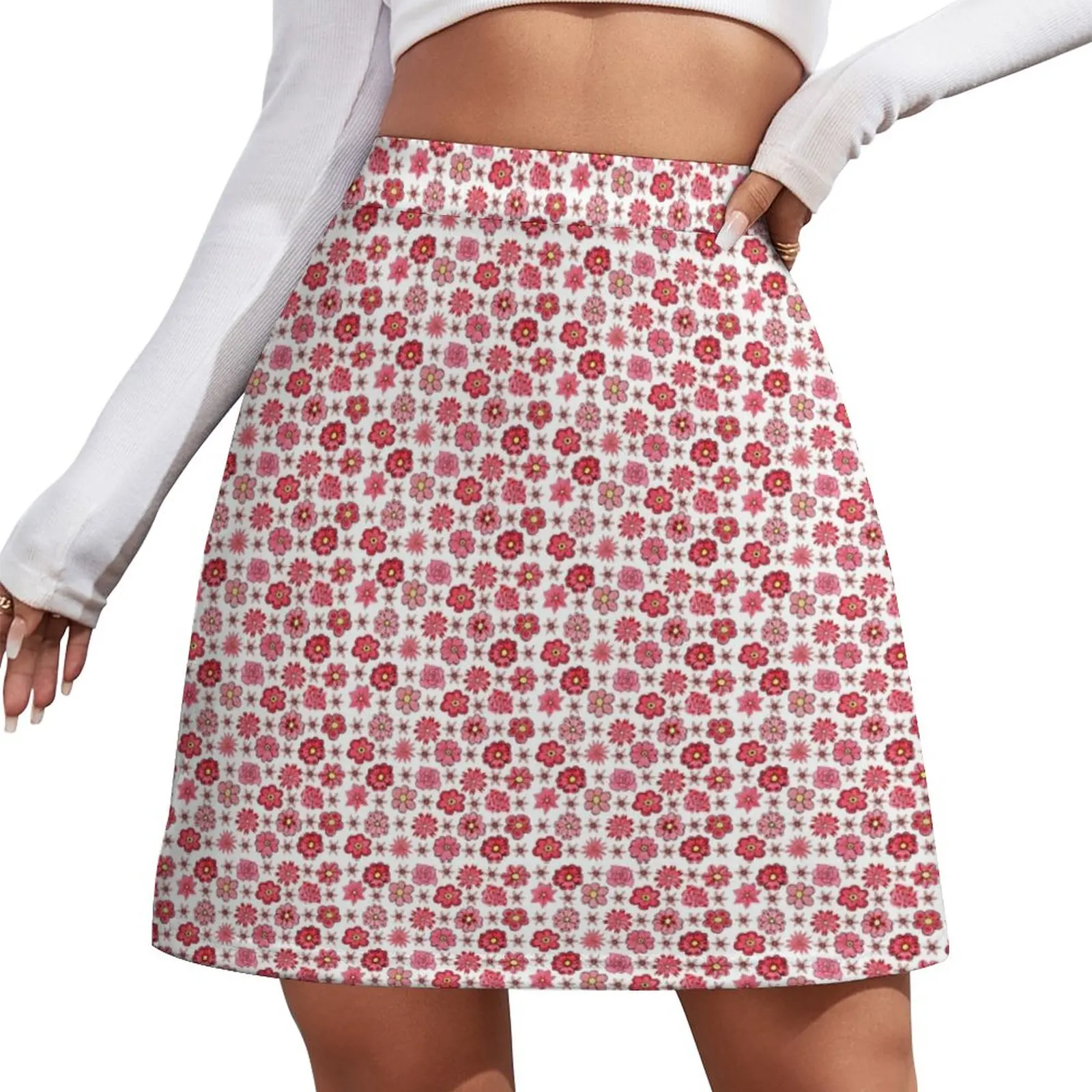 Positive attitude Mini Skirt sexy skirt clothing women summer 2024 new in dresses attitude