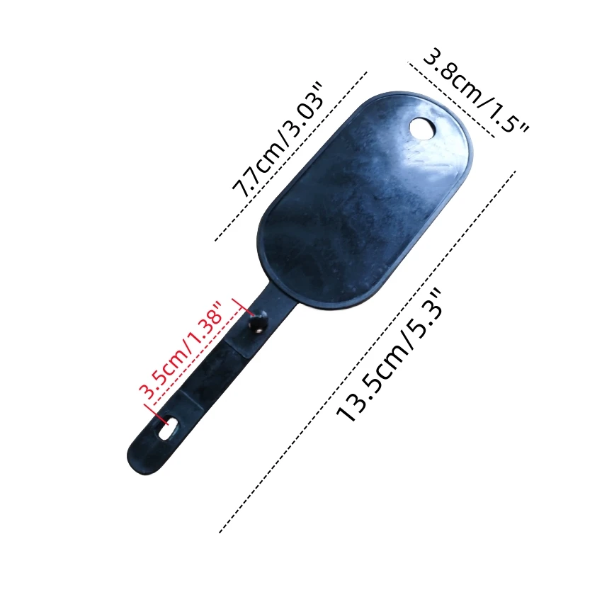 100pcs 플라스틱 PP 디스플레이 교수형 클립 가죽 벨트 제품 의류 액세서리 패키지 버클 걸쇠 못 후크