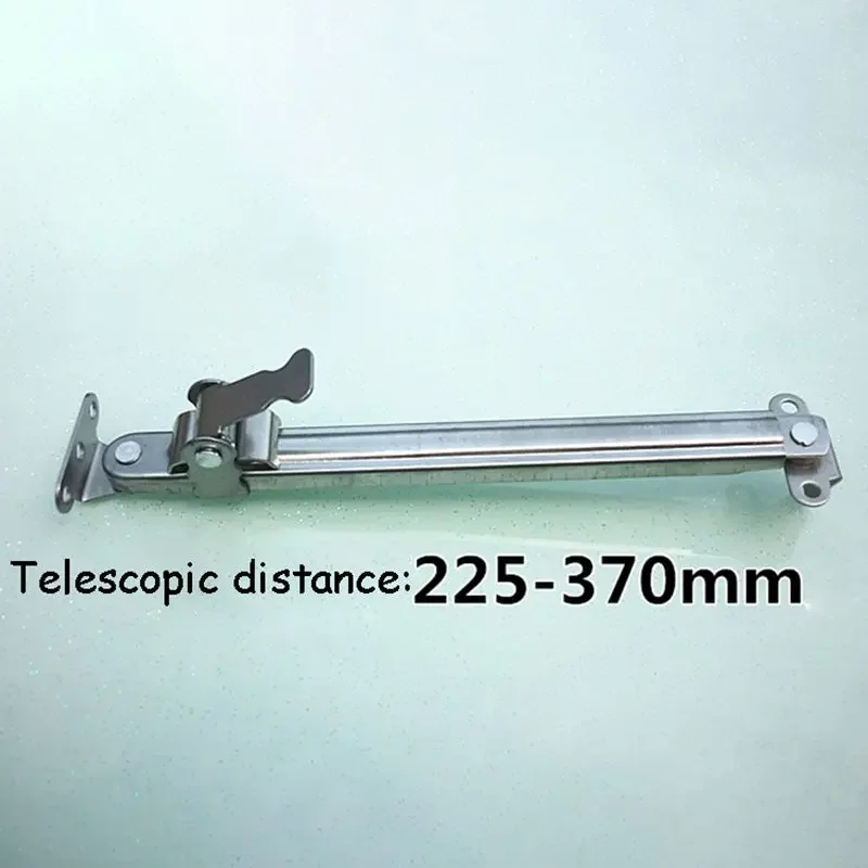 Window Restrictor 225-370mm Telescopic Stainless Steel Plastic Wind Brace Casement Locate Support Limiter Window Strut Angle Position Control