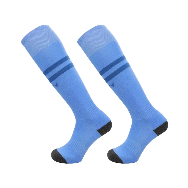 23-24 Season European Football Club Styles Children Adults Soccer Socks Boys Kid's Long Knee High Towel Bottom Sports Sock