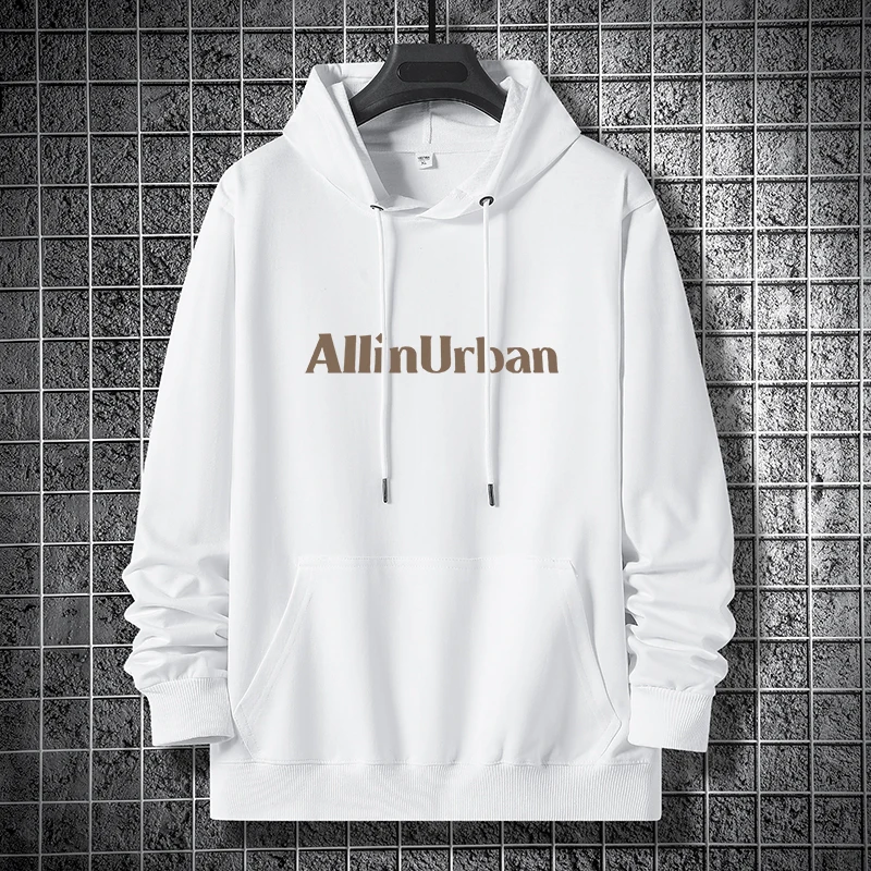 CUMUKKIYP Trendy Men's Loose Hooded Sweatshirt - Autumn/Winter 2023 Casual Top