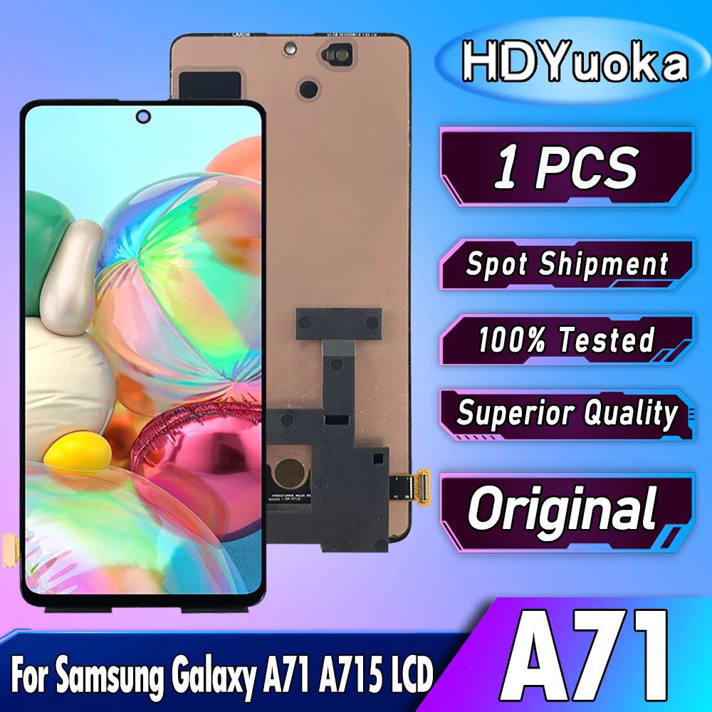 Original-6-7-Display-For-Samsung-Galaxy-A71-LCD-Dsiplay-Touch-Screen ...