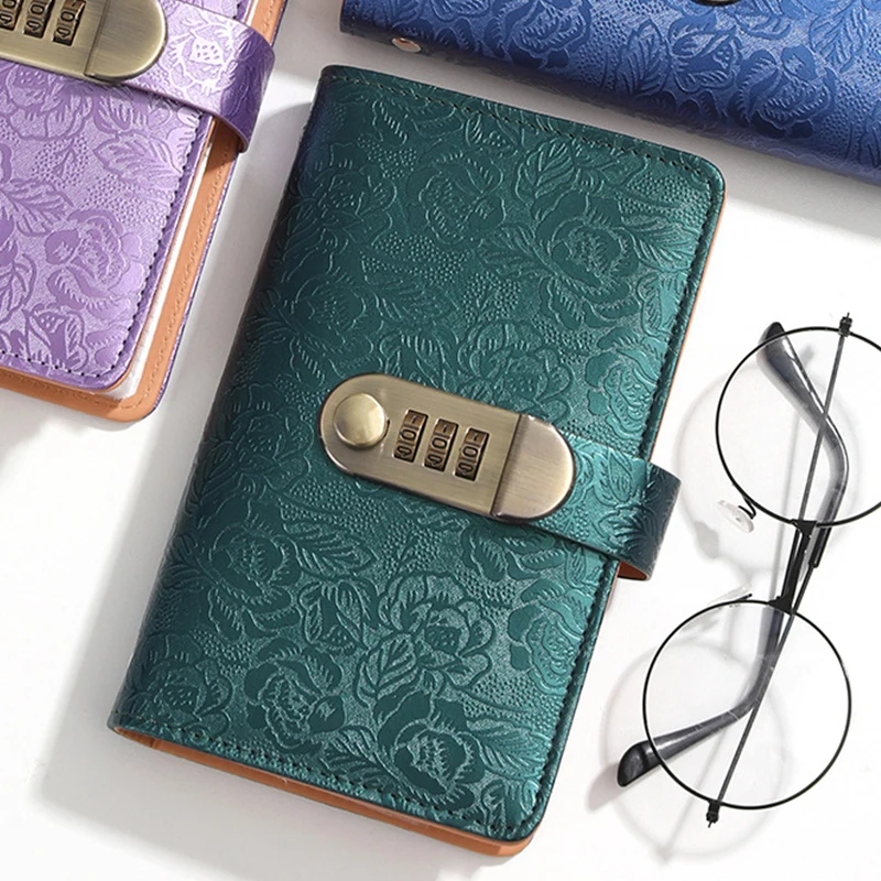 Retro Money Savings Challenge Binder Savings Challenges Code Book Large Capacity Leather Waterproof Cash Budget Notebook