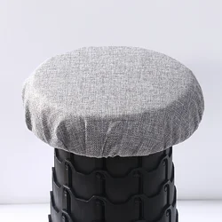 Compact Folding Stool Cushion - Portable Cover (Grey)