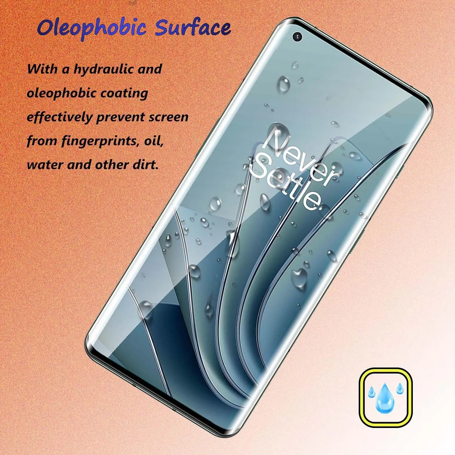 Premium Curved Edge Tempered Glass Screen Protector (2/4 Pack)