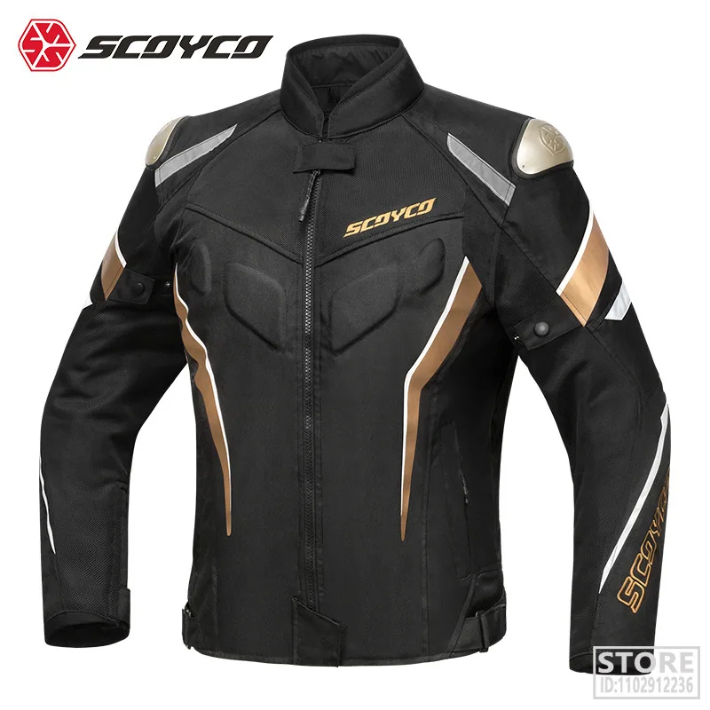 

SCOYCO New Motorcycle Jacket Man Riding Motocross Chaqueta Suit Protective Gear