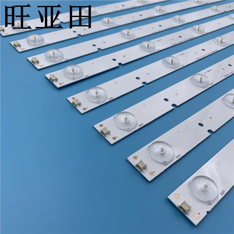 NEW 8PCS 5LED 400mm LED backlight strip For hisense LED39K20JD NS-40D420NA16 SVH390A06 2013CHI400 3228N1 05 REV1.1 R