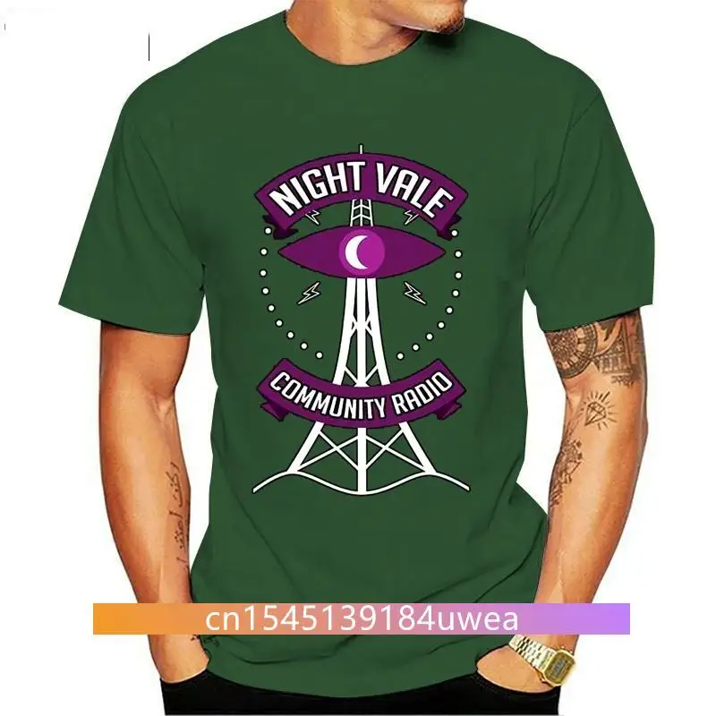 

New Night Vale Community Radio T shirt men tshirt women tops tee 100% cotton funny print O-neck Short Sleeve t-shirt