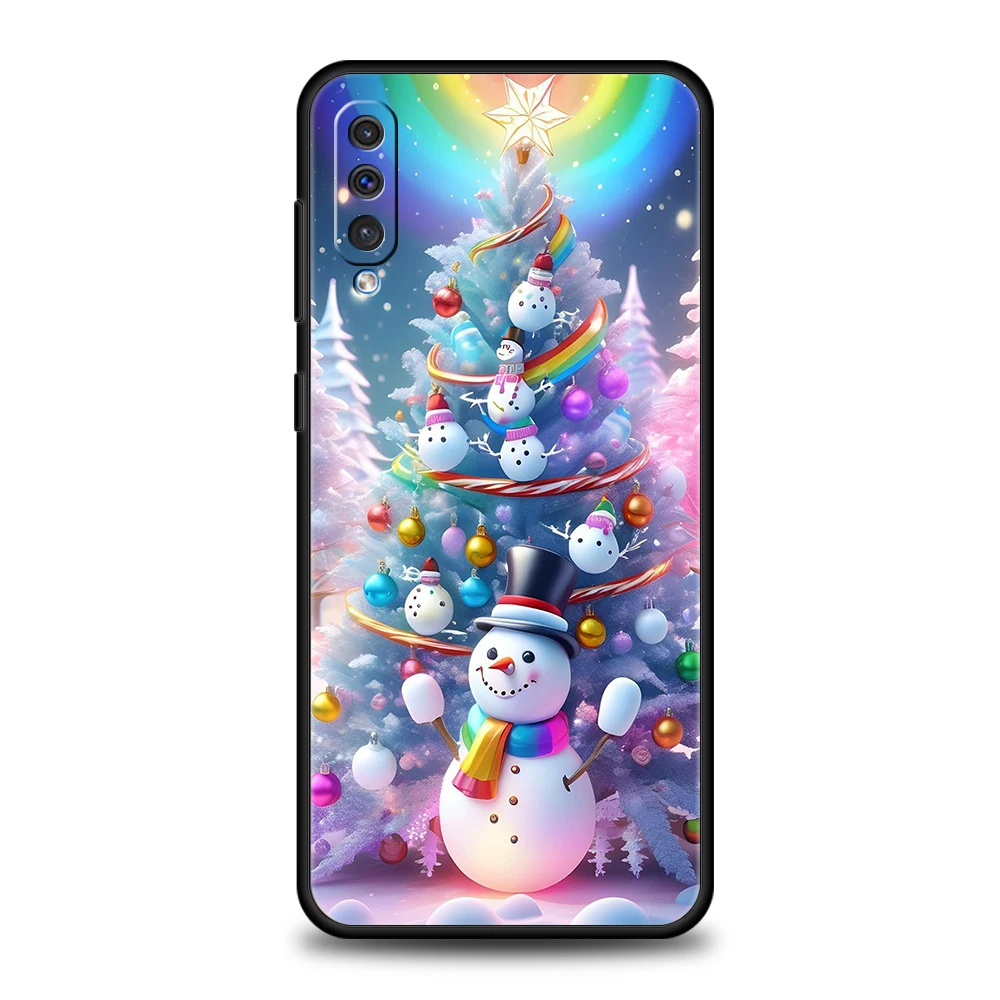 Festive Christmas Tree Soft TPU Phone Case