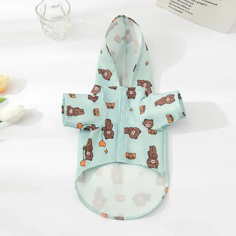 Fashionable Dog Raincoat