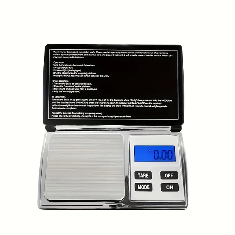 Digital Pocket Scale High Precision 0.01g Jewelry Scale Battery Powered Mini Electronic Scale for Gold Silver Antique Kitchen