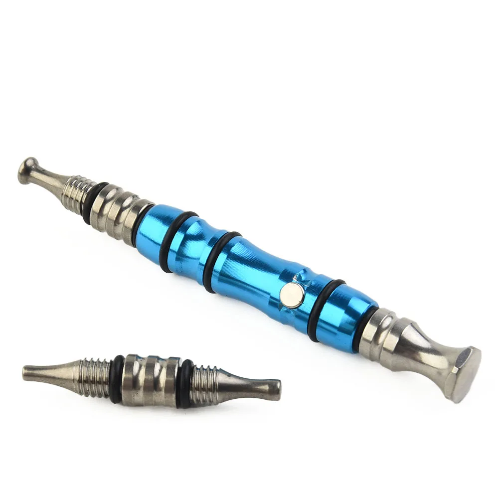 

1pc Car Dent Repair Tool With Magnet Blue Titanium Alloy Leveling Pen M8 Thread Universal Stainless Steel Car Body Repair Tool