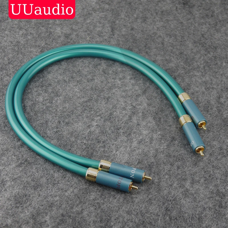 High Quality 1Pair Ortofon 8N OCC RCA To RCA Audio Cable / DIY HIFI RCA